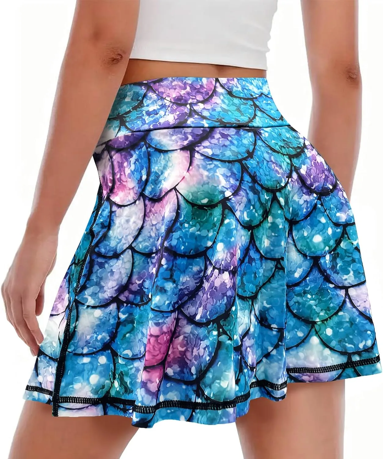 Womens Tennis Skirts Skorts High Waisted Golf Pleated Skirt for Athletic Running Pickleball Workout