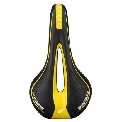 YAFEE Bicycle Saddle Comfortable Middle Hollow Out Bike Seat MTB Mountain Bike Cycling Soft Seat Cover Cushion