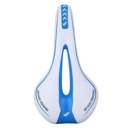 YAFEE Bicycle Saddle Comfortable Middle Hollow Out Bike Seat MTB Mountain Bike Cycling Soft Seat Cover Cushion