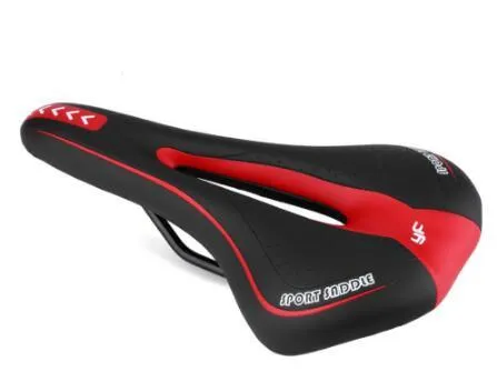 YAFEE Bicycle Saddle Comfortable Middle Hollow Out Bike Seat MTB Mountain Bike Cycling Soft Seat Cover Cushion