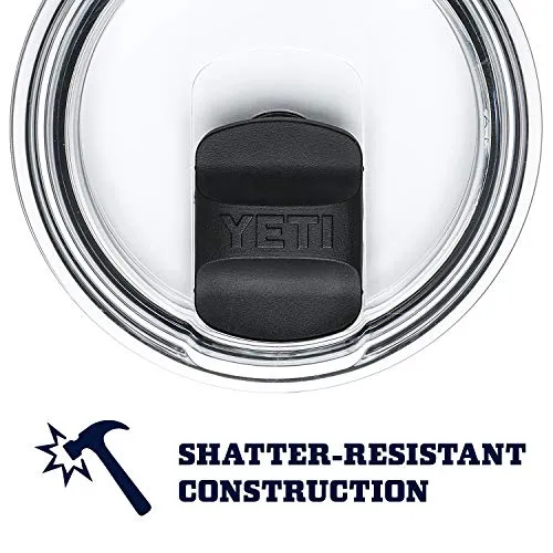 YETI Rambler 14 oz Mug, Vacuum Insulated, Stainless Steel with MagSlider Lid, Black